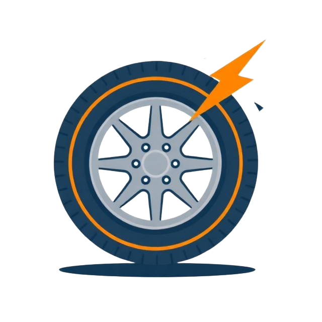 Emergency tyre change tool icon — rapid roadside tyre replacement service