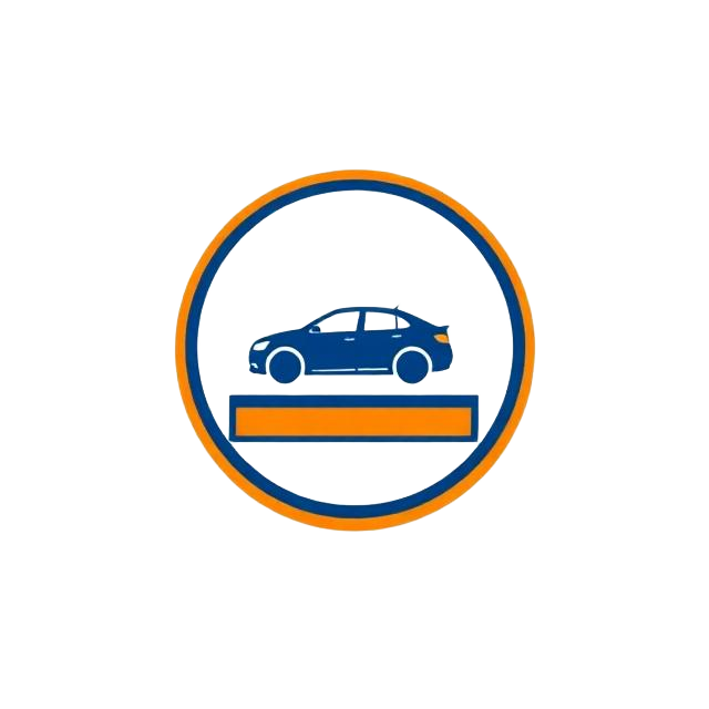 Motorway breakdown rescue icon — rapid mobile tyre callout on motorways