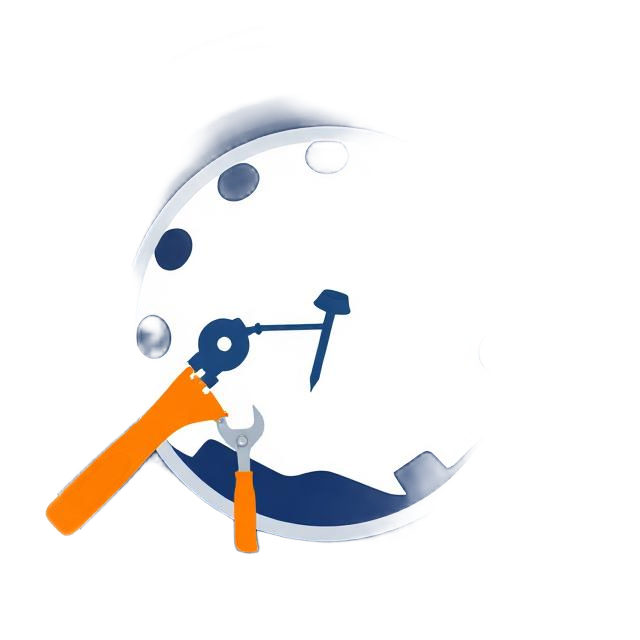 Illustration of a nail being pulled from a car tyre — mobile puncture repair service