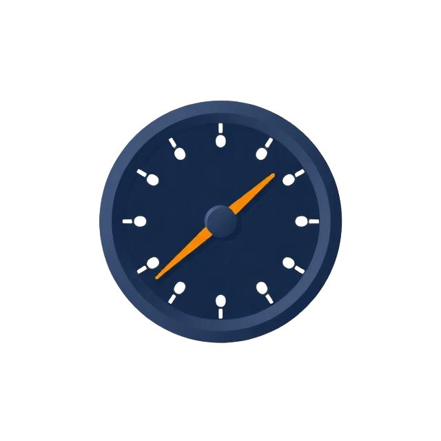 Tyre pressure gauge icon — mobile tyre pressure check service